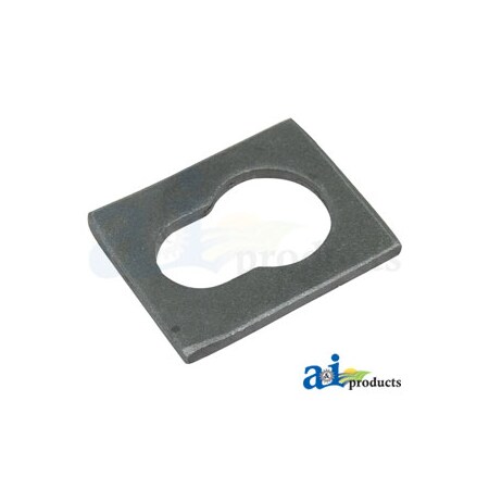 A & I Products KEYHOLE PLATE 2" x3" x0.5" A-7A6003